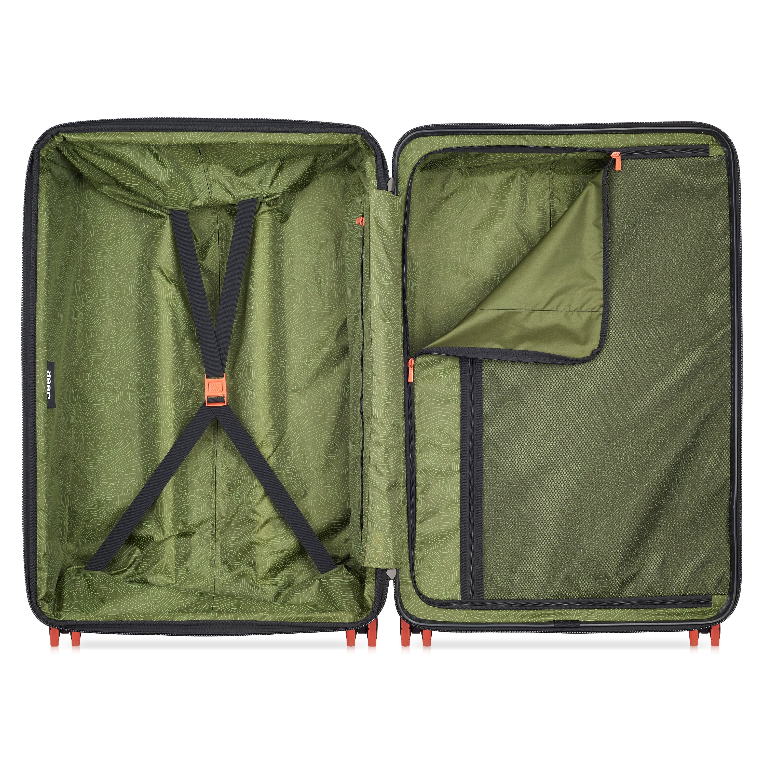 Jeep JH001A - Check-in Suitcase - XL Expandable (80cm)