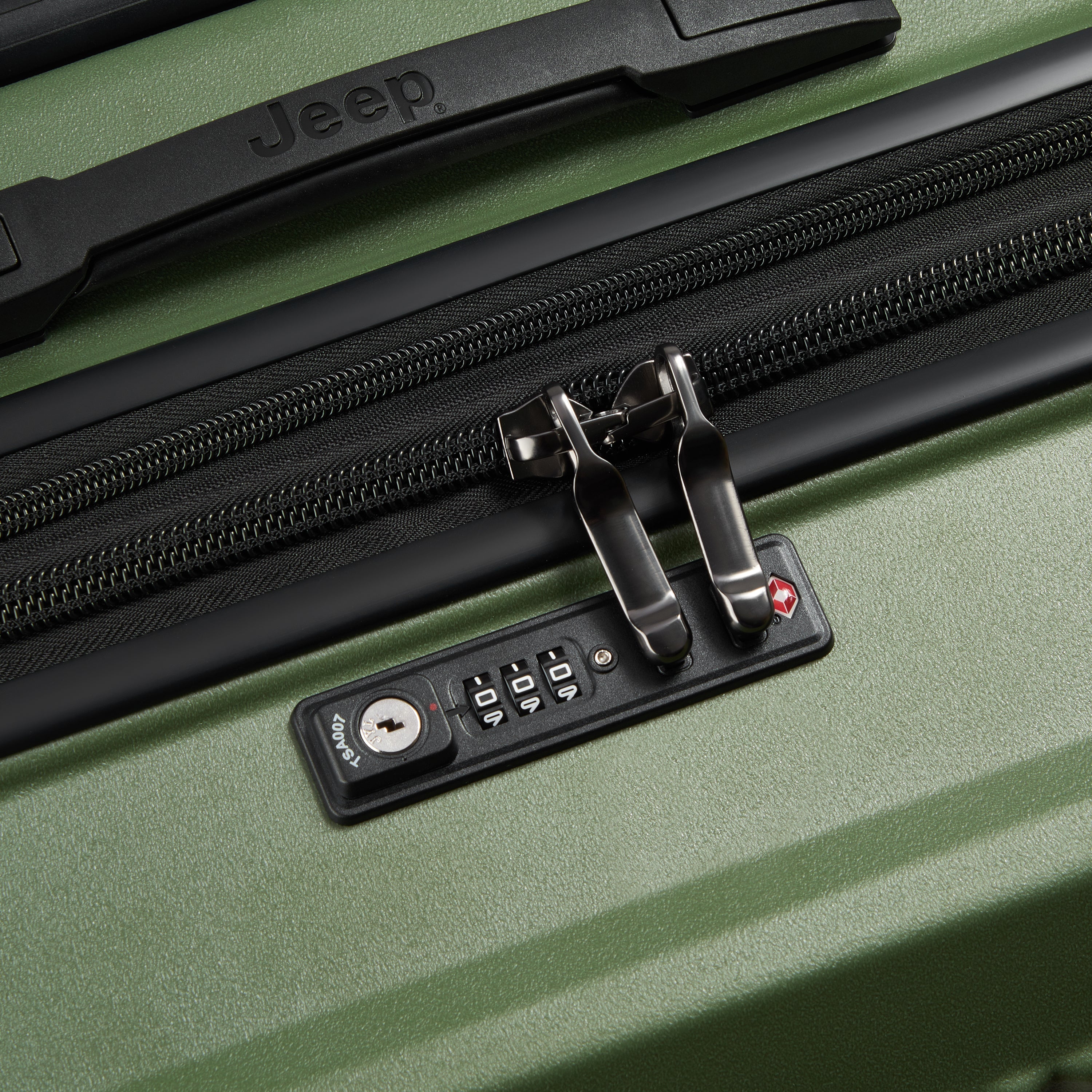 Jeep JH001A - Check-in Suitcase - XL Expandable (80cm)