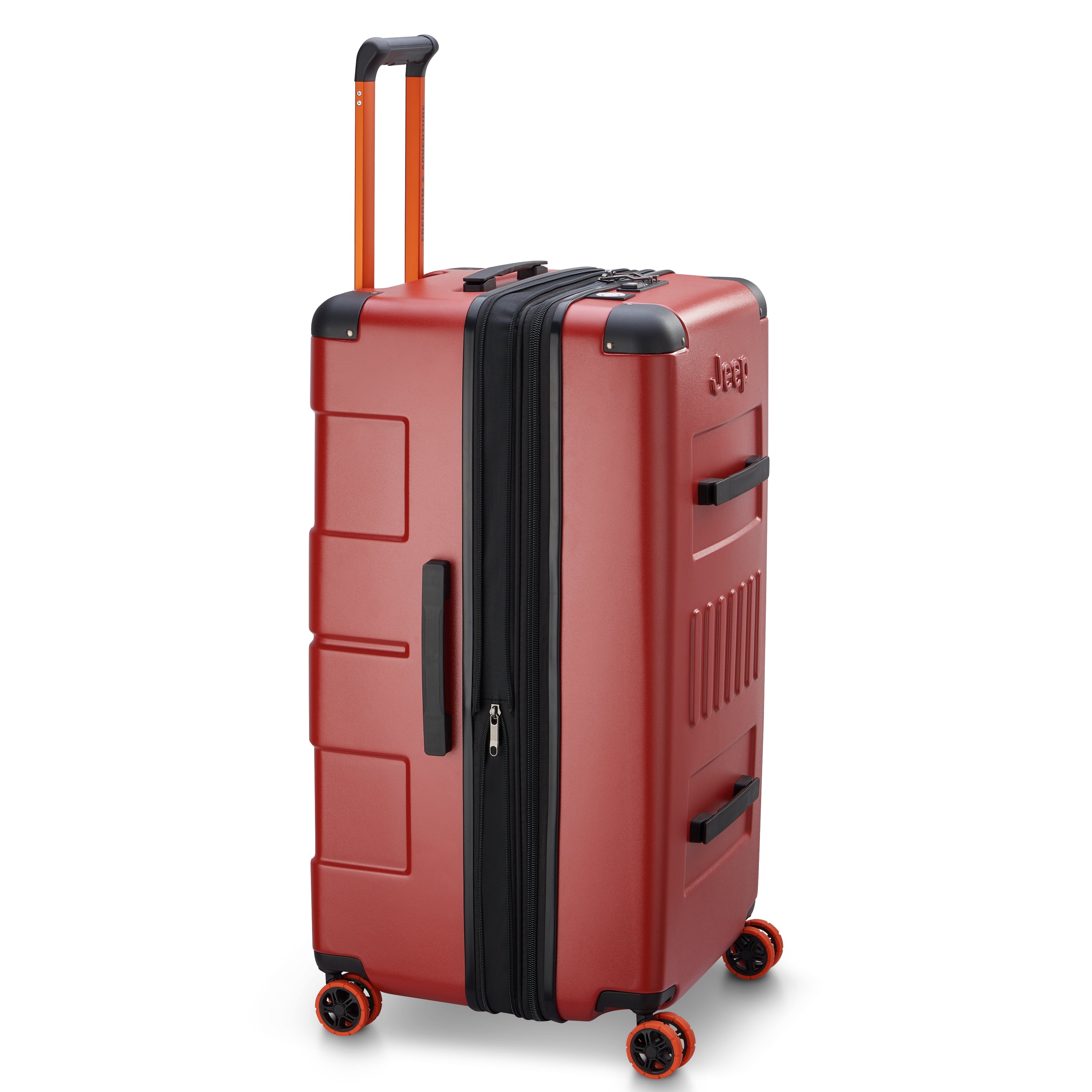 Jeep JH002B - Check-in Suitcase - XL Expandable Trunk (80cm)