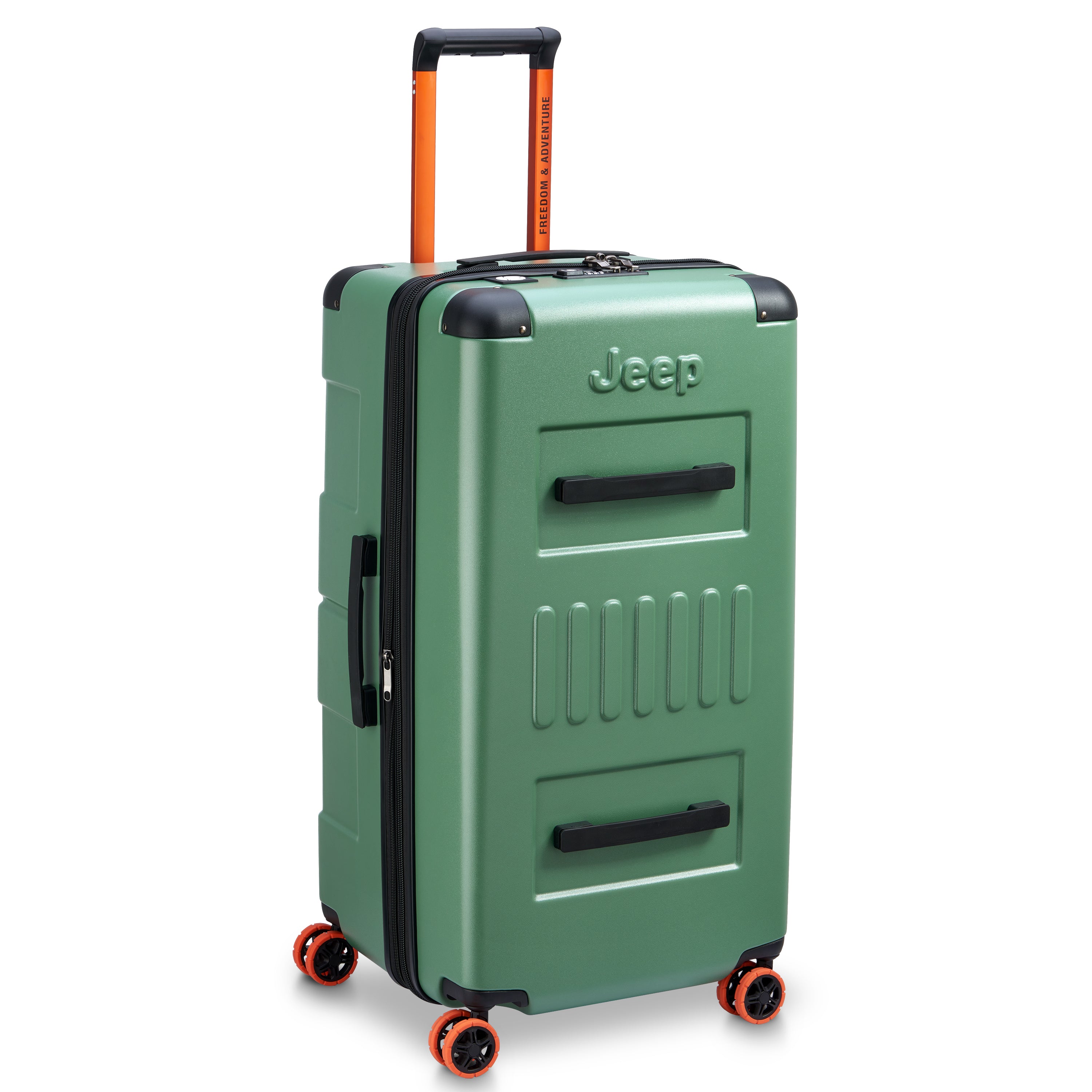 Jeep JH002B - Check-in Suitcase - XL Expandable Trunk (80cm)