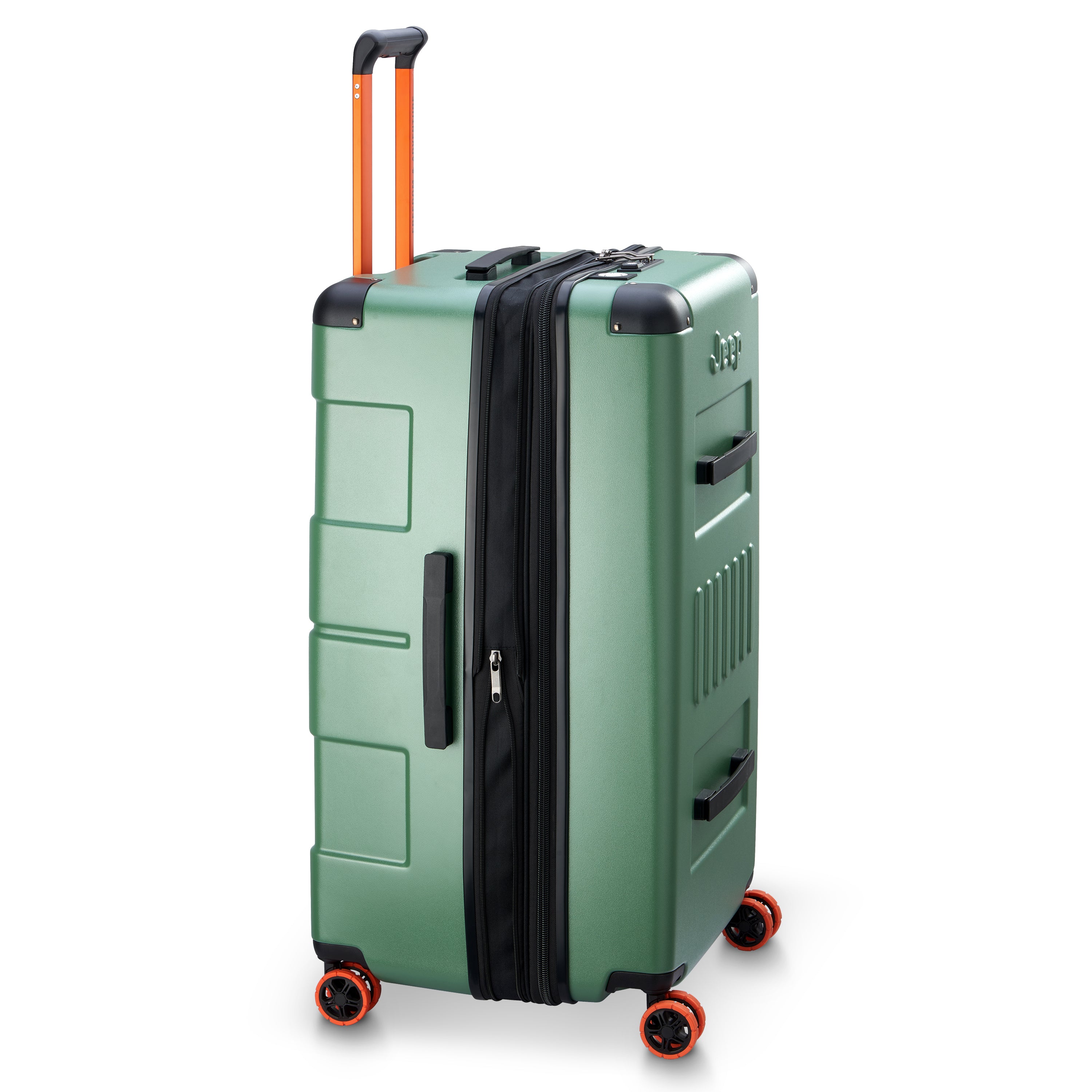 Jeep JH002B - Check-in Suitcase - XL Expandable Trunk (80cm)
