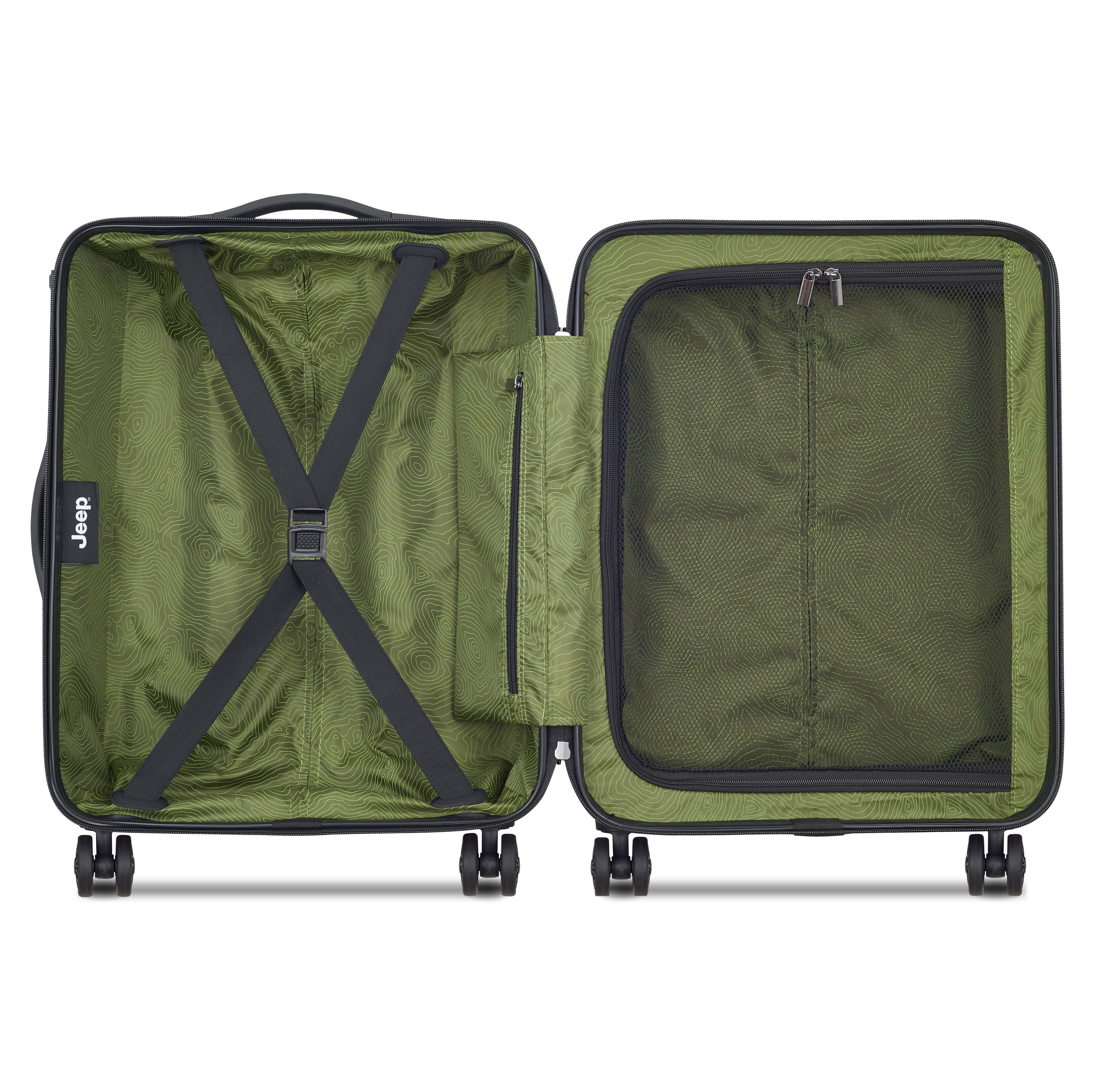 JEEP JH004C - Cabin Suitcase - S Expandable (58cm)