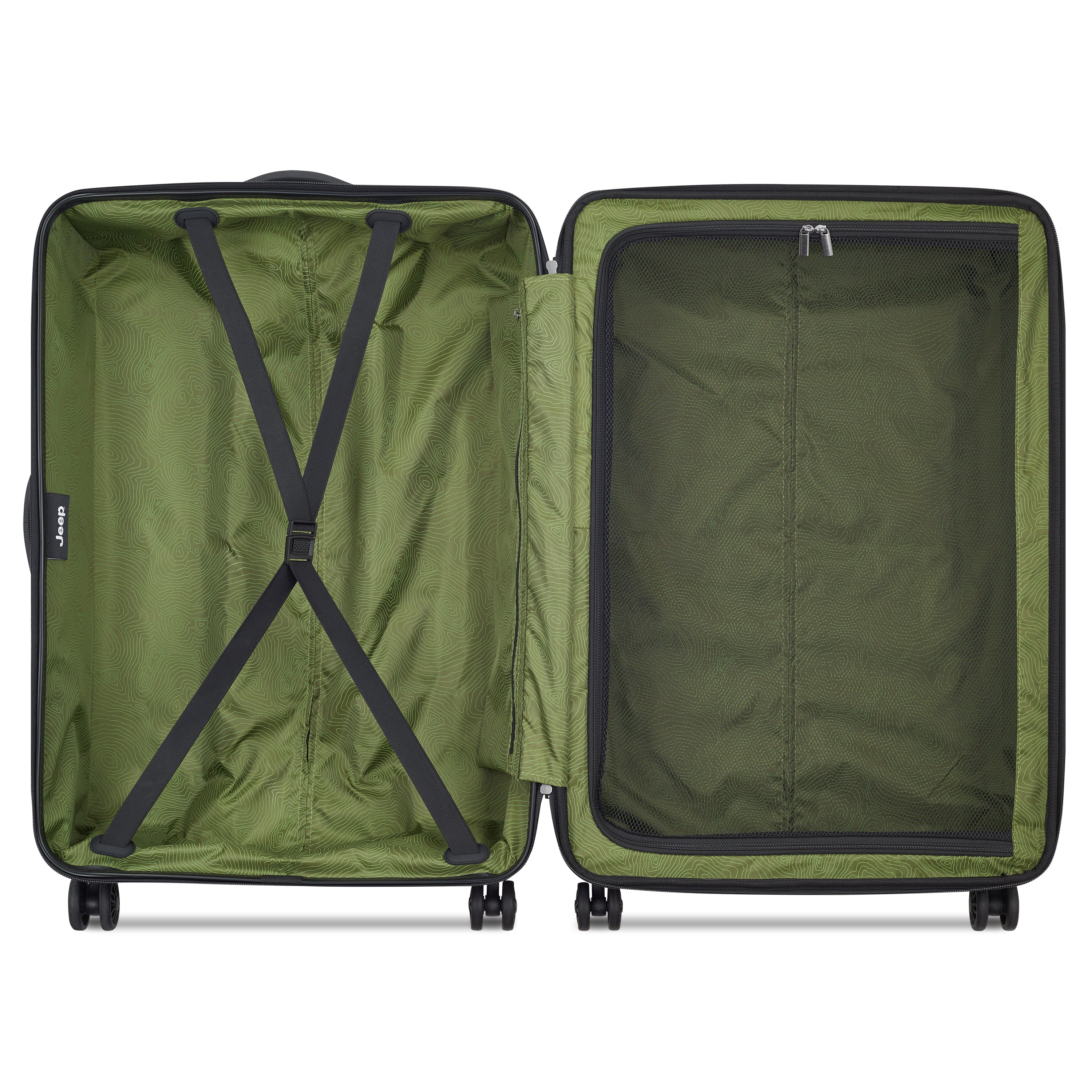 Jeep JH004C - Check-in Suitcase - M Expandable (68cm)