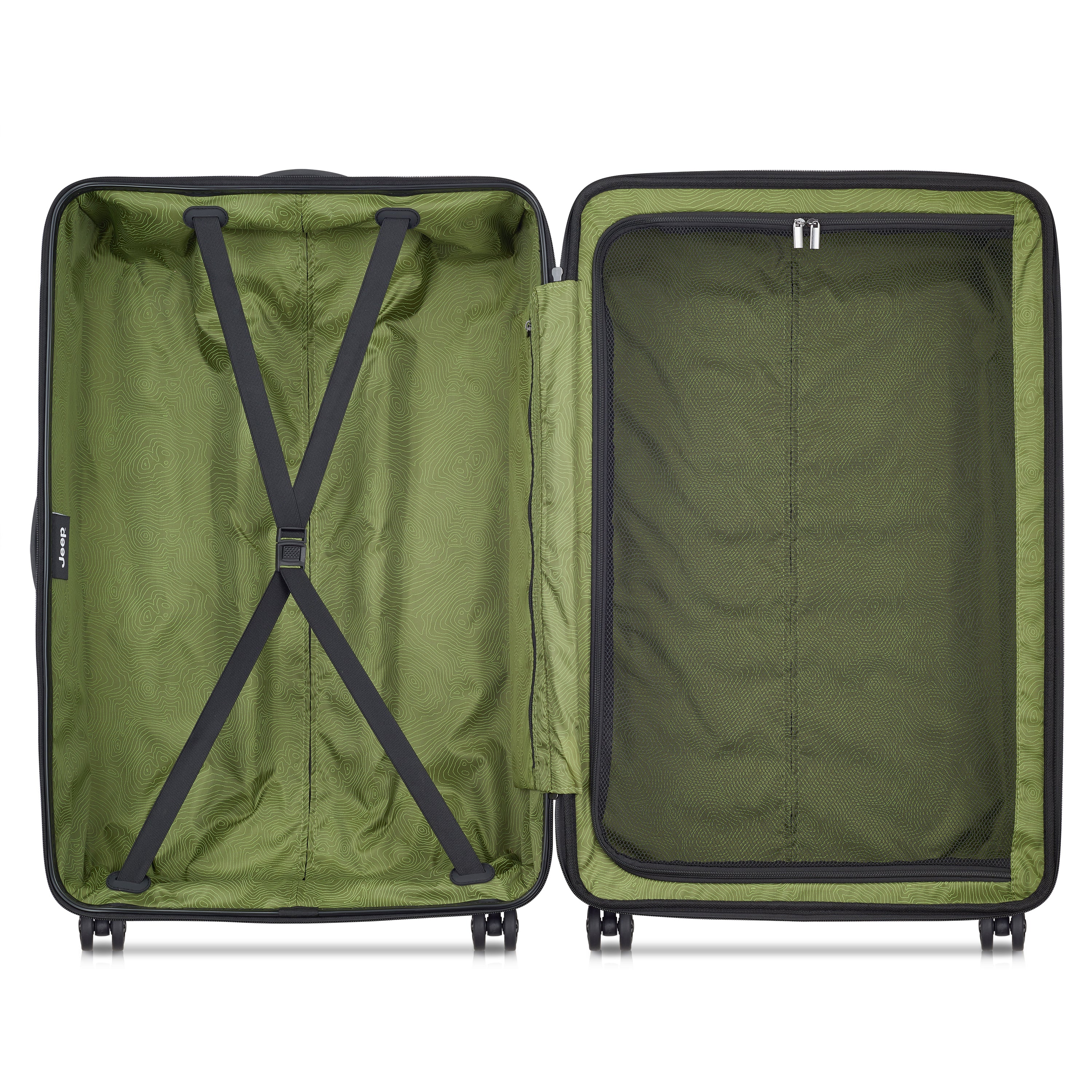 Jeep JH004C - Check-in Suitcase - XL Expandable (80cm)