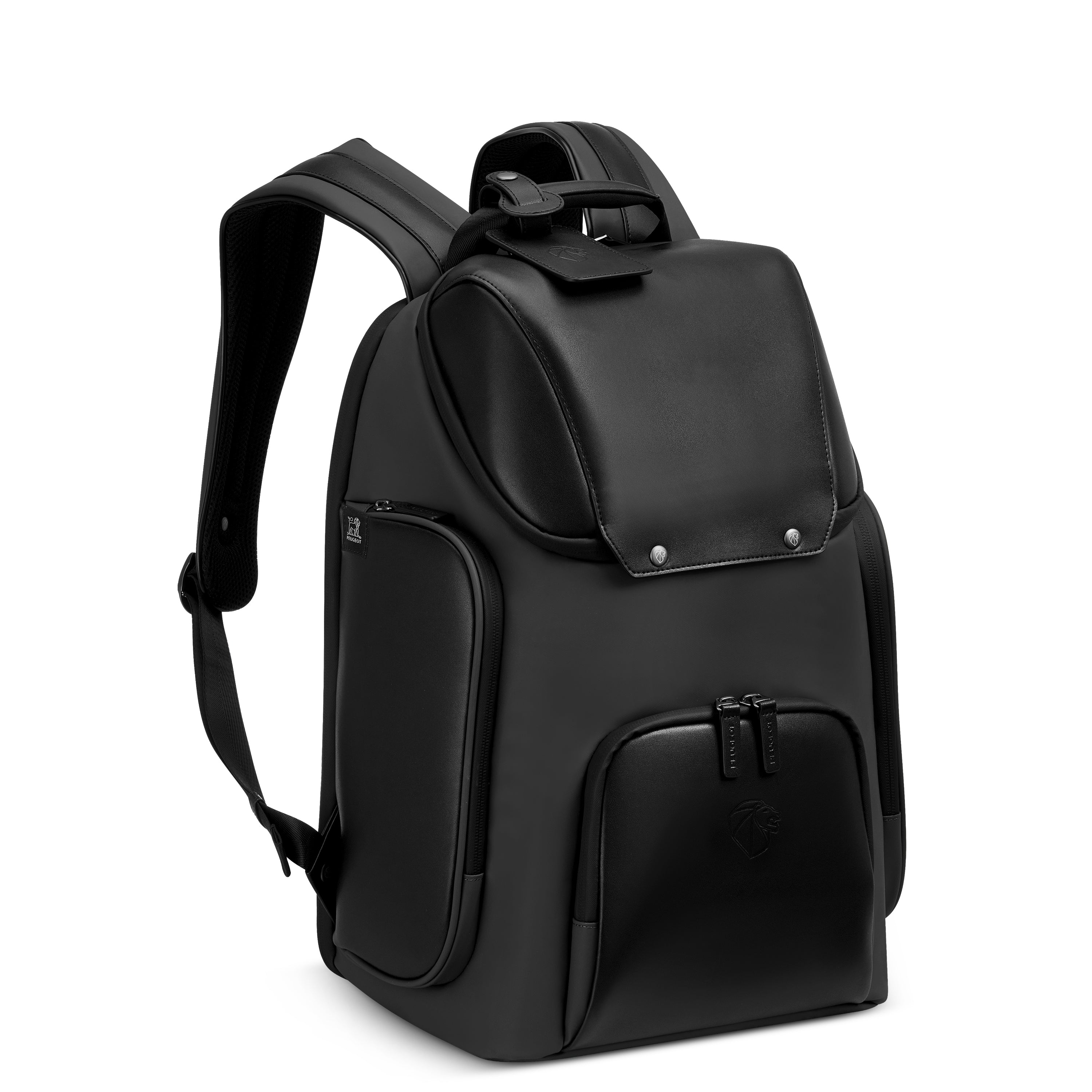 Peugeot Voyages 46cm Travel Laptop Backpack in Black