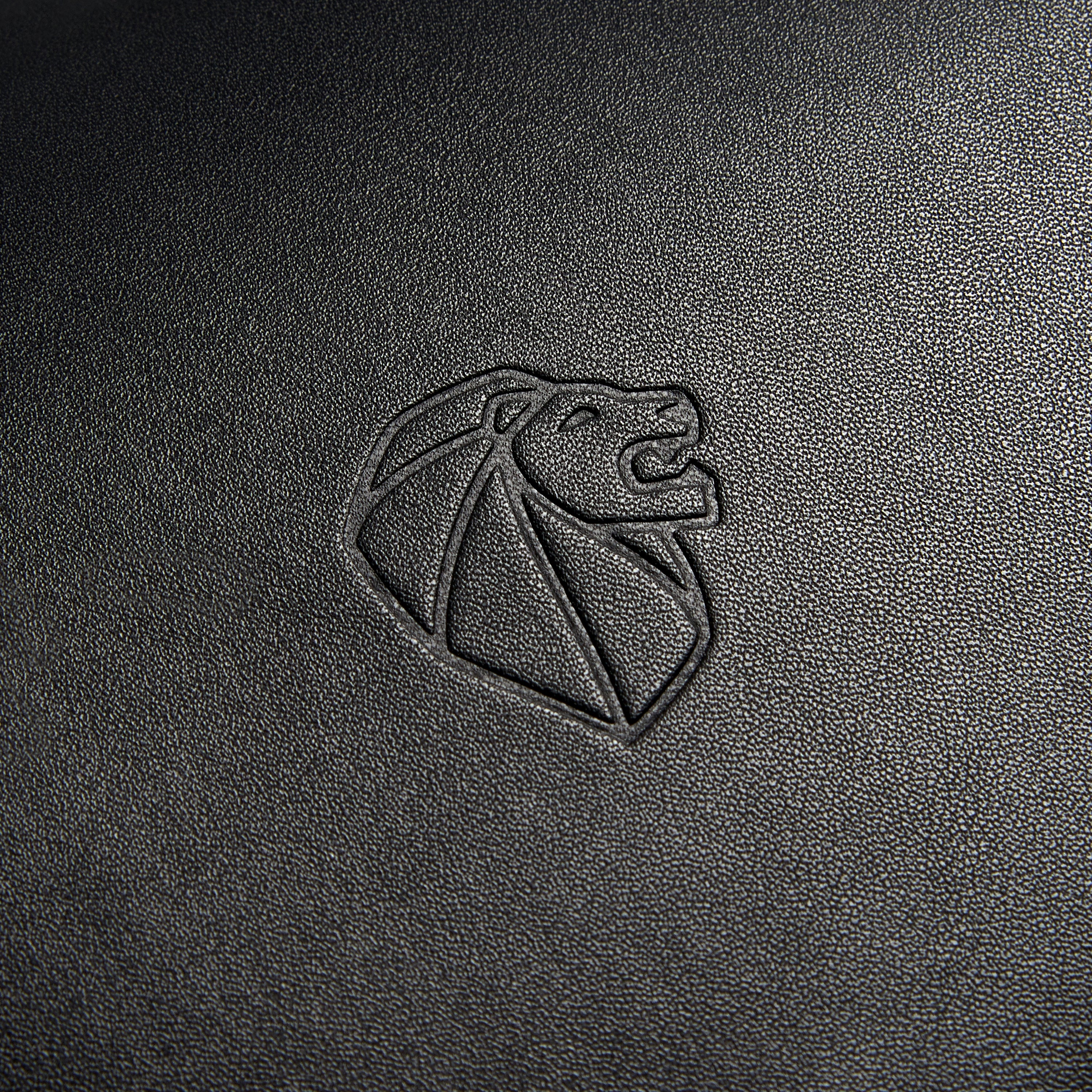 Peugeot Voyages 46cm Travel Laptop Backpack in Black- logo in detail