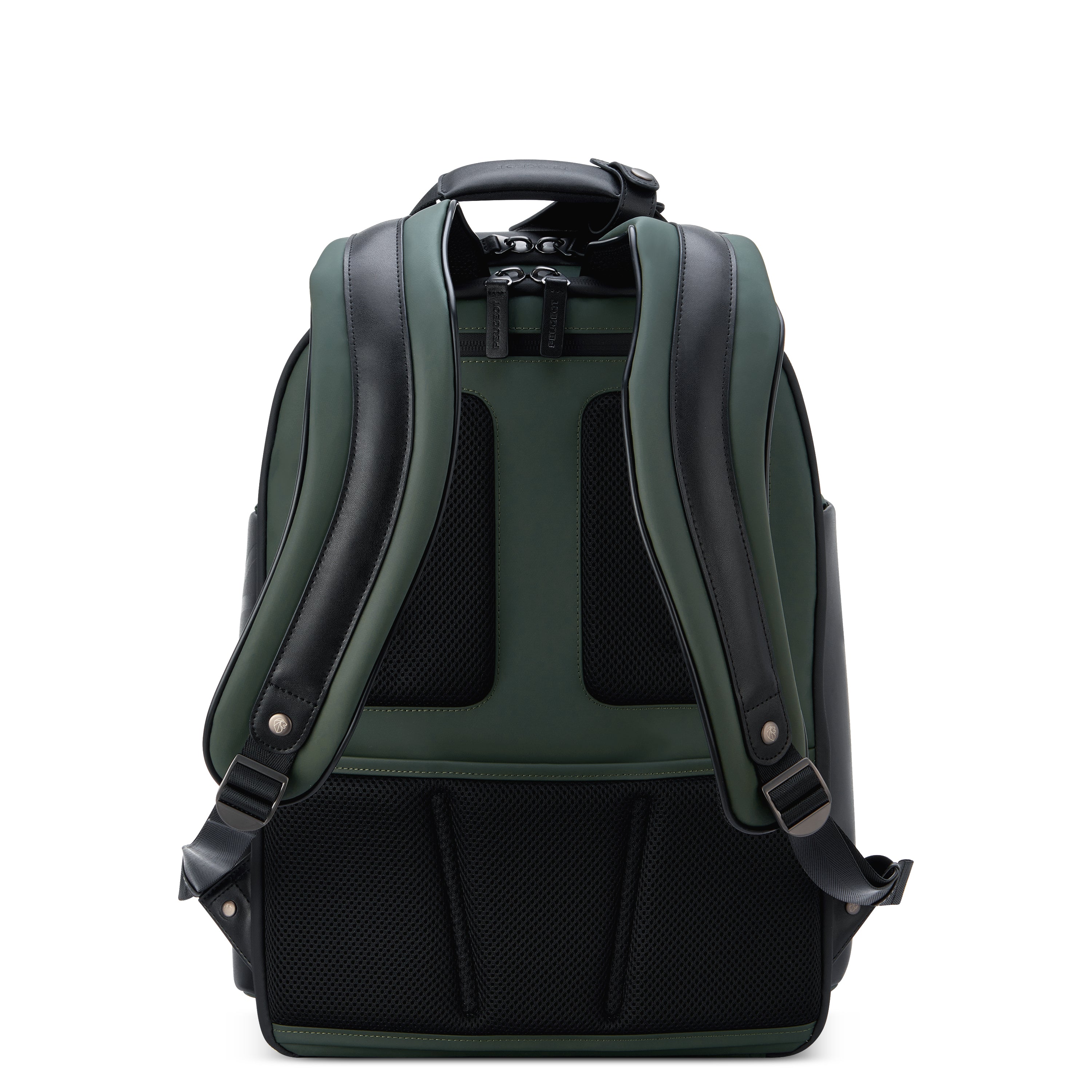 Peugeot Voyages 46cm Travel Laptop Backpack in Army