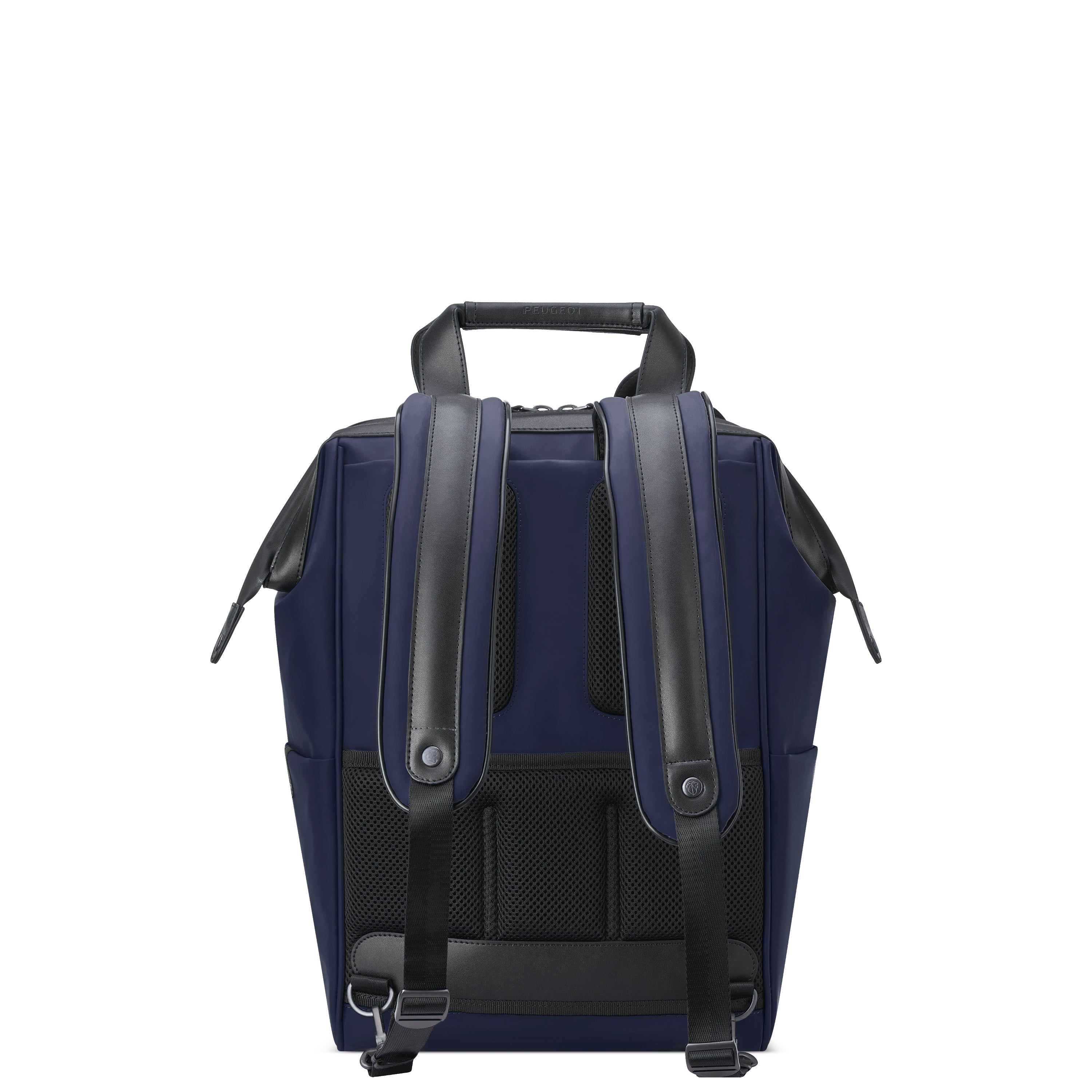 Peugeot Voyages Totepack 41cm Travel Backpack & Tote Bag in Navy