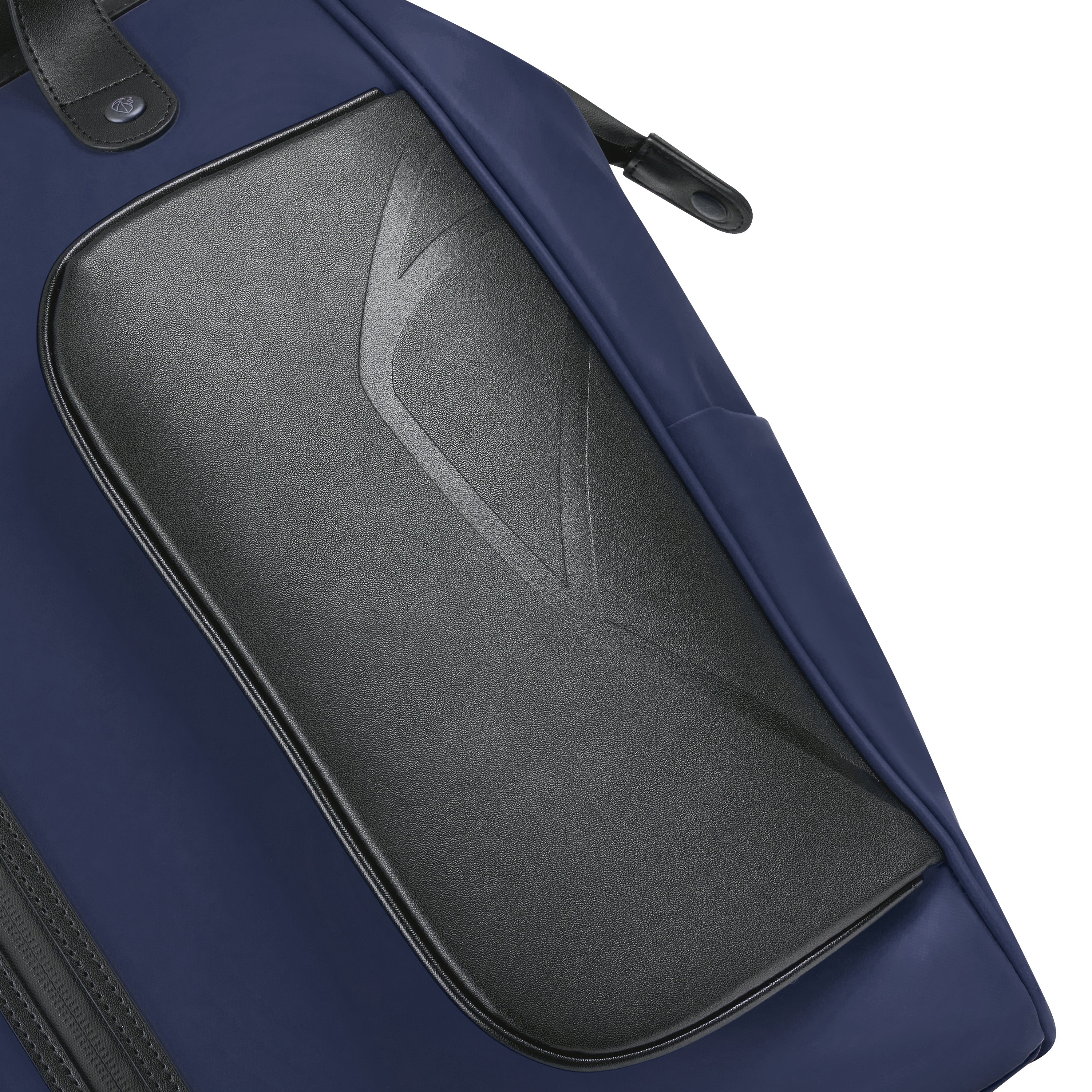 Peugeot Voyages Totepack 41cm Travel Backpack & Tote Bag in Navy-side view