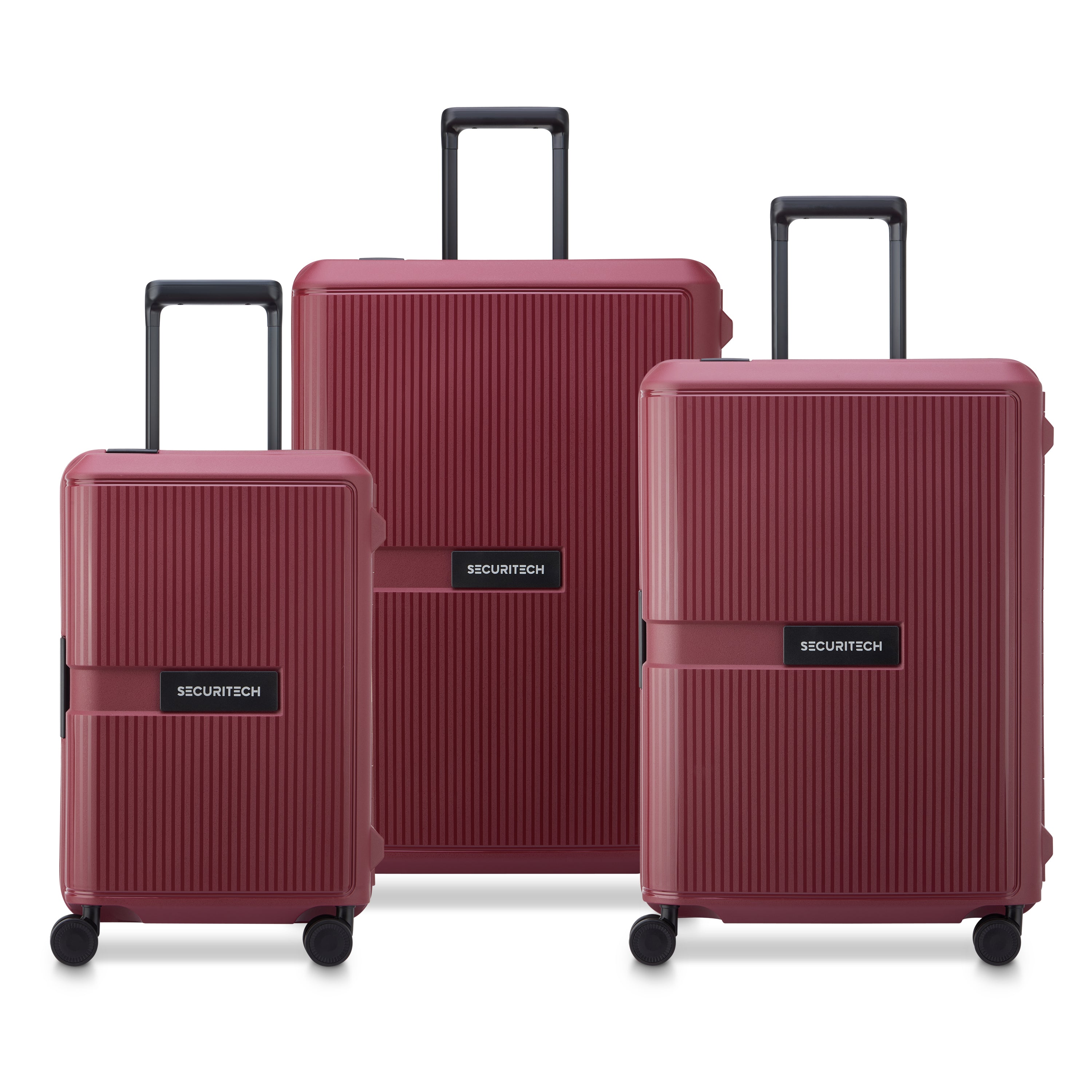 Securitech STONE - Set Of 3 Suitcases