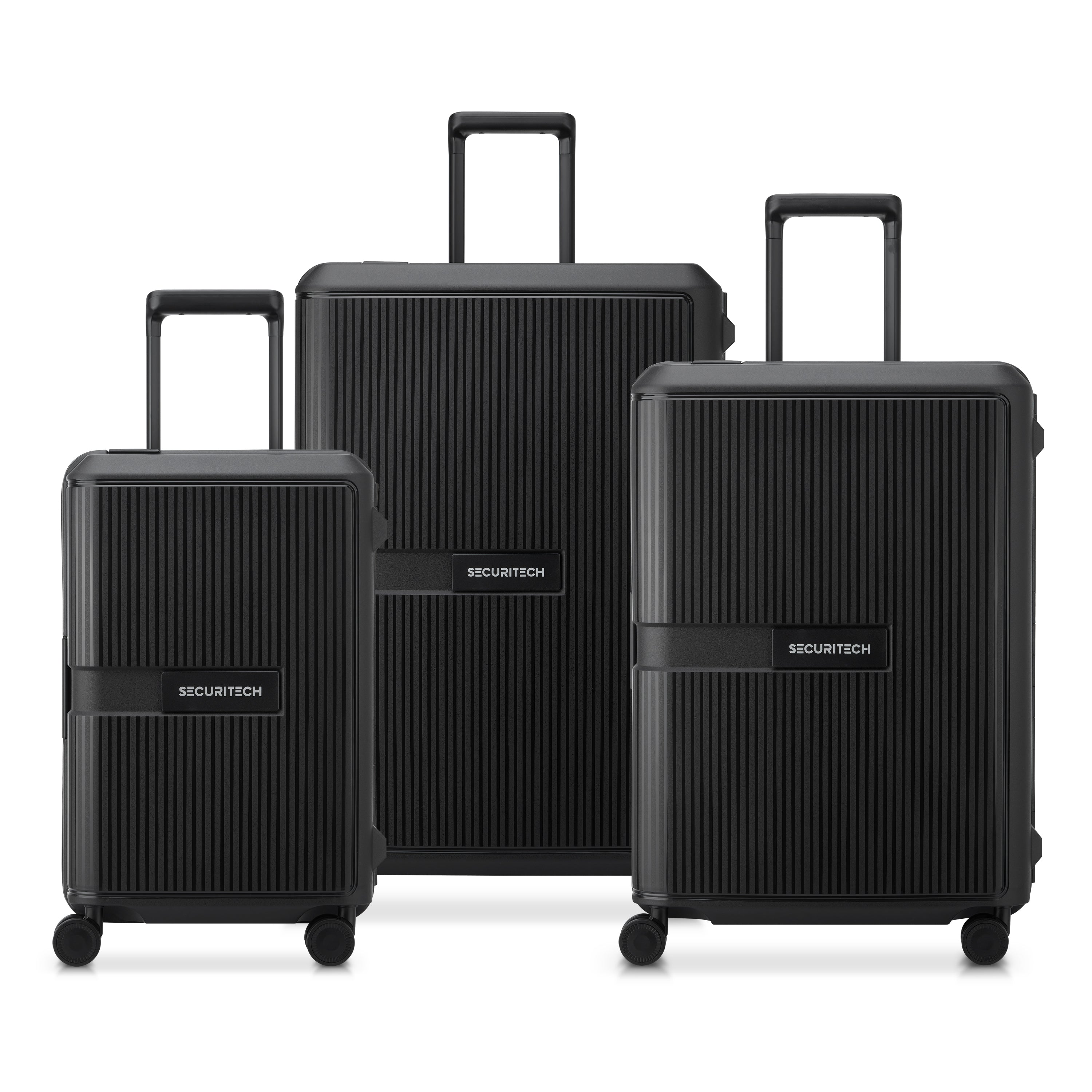 Securitech STONE - Set Of 3 Suitcases