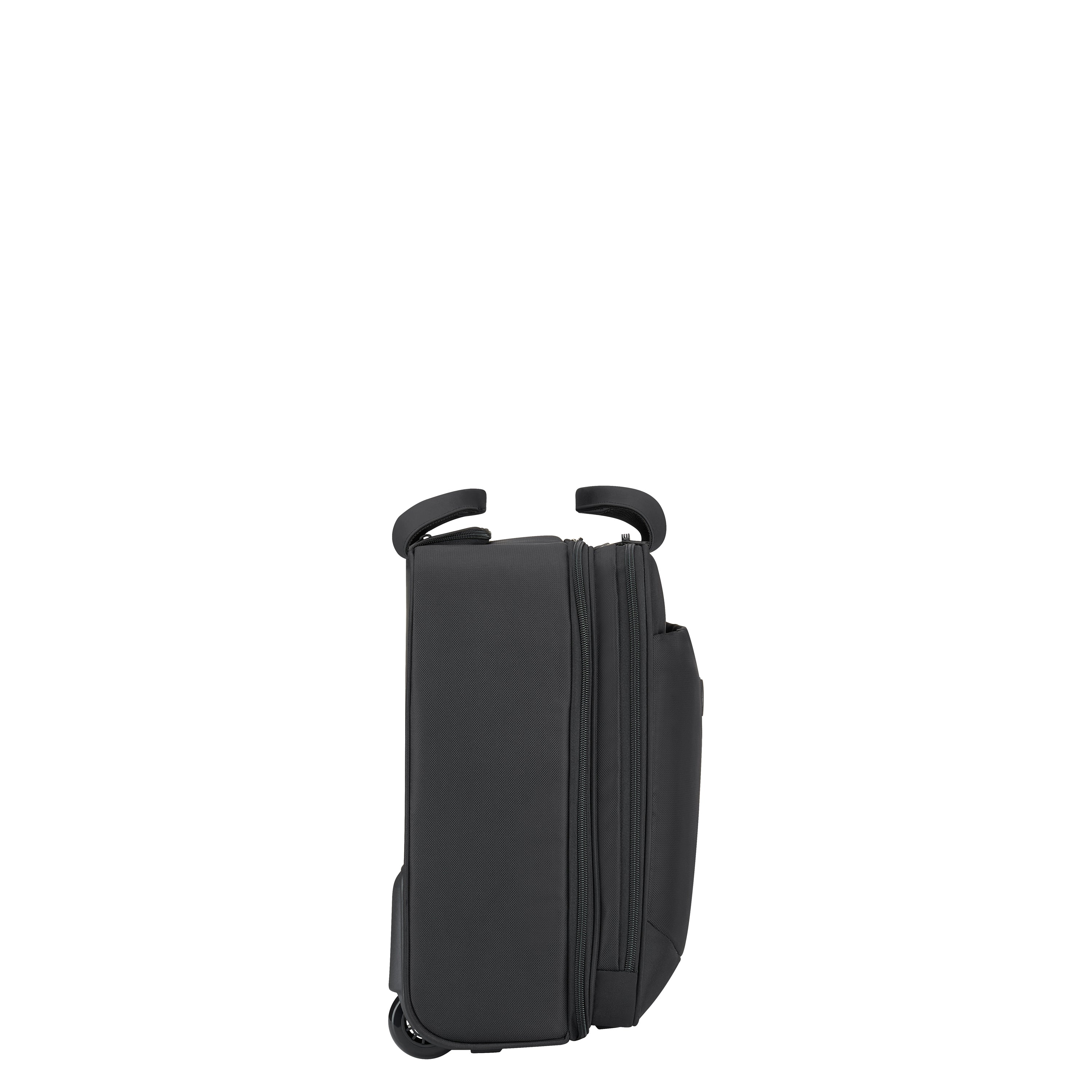 Delsey Paris Datum 2W 2CPT cabin trolley board in Black-side view